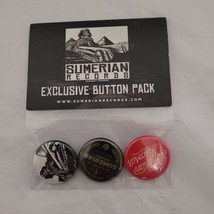 Sumerian Records Exclusive Button Pack